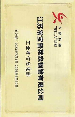 1、國家專精特新小巨人企業(yè)2023（常寶普萊森）_副本.jpg